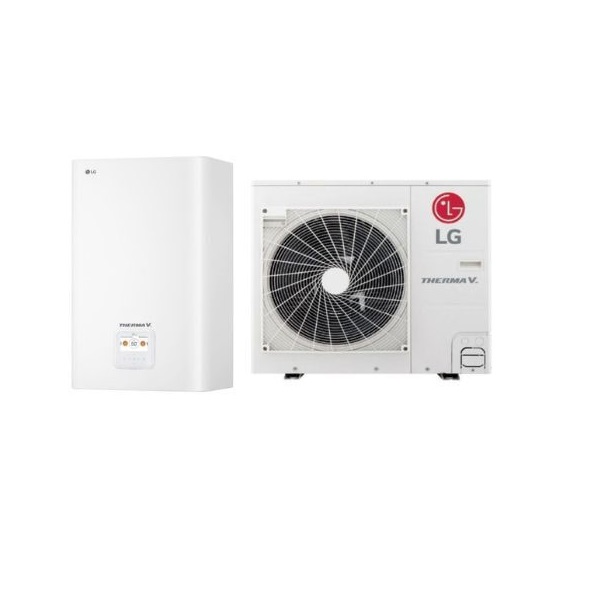 LG Αντλία Θερμότητας Αέρος/Νερού Μονοφασική Therma V R32 Split 5,5KWΨ / 5KWΘ