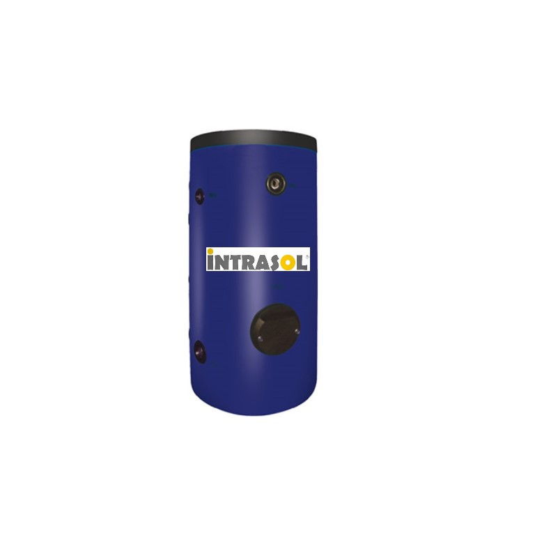 Intrasol Boiler Λεβητοστασίου BLS 1000Lt με δύο εναλλάκτες για Αντλία Θερμότητας και Ηλιακή Ενέργεια
