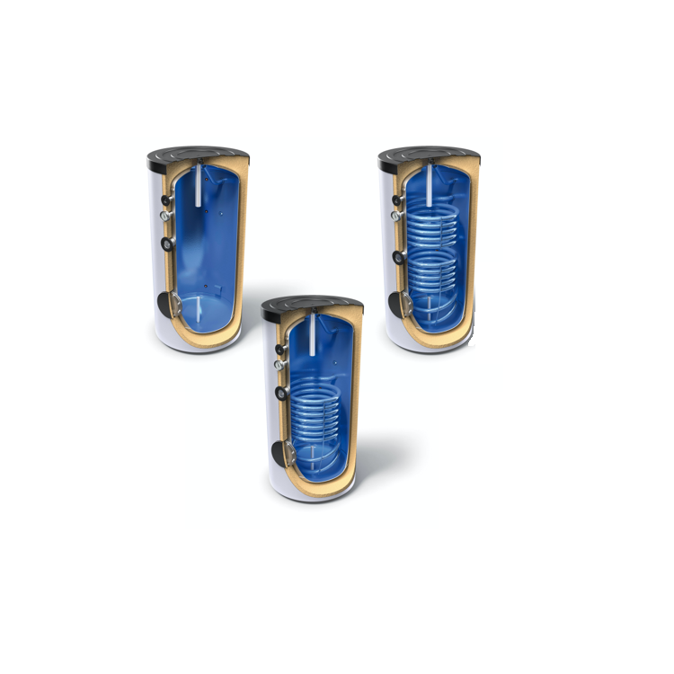 Tesy Boiler Λεβητοστασίου EV 9S+13S 200 60 B Χωρίς Εναλλάκτη με 2 Εισόδους και 2 Εξόδους – 200lt