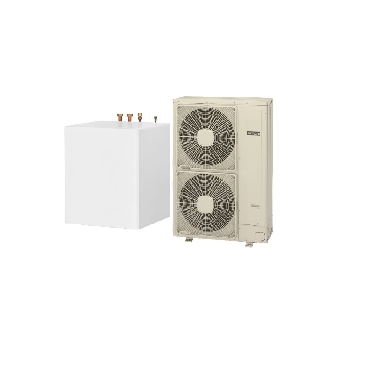 Hitachi Yutaki S 80 Split Υψηλών θερμοκρασιών RWH-4.0NFE/RAS-4WHNPE Τριφασική