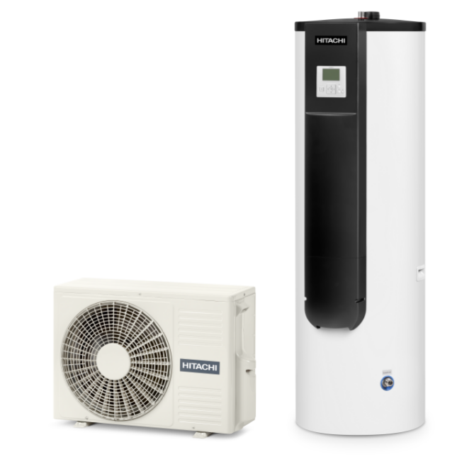 Hitachi Yutampo S ZNX RAW-35RC/TAW-270RHC Τριφασική 270lt (Inox) με Εφεδρικές Αντιστάσεις 1.5kW