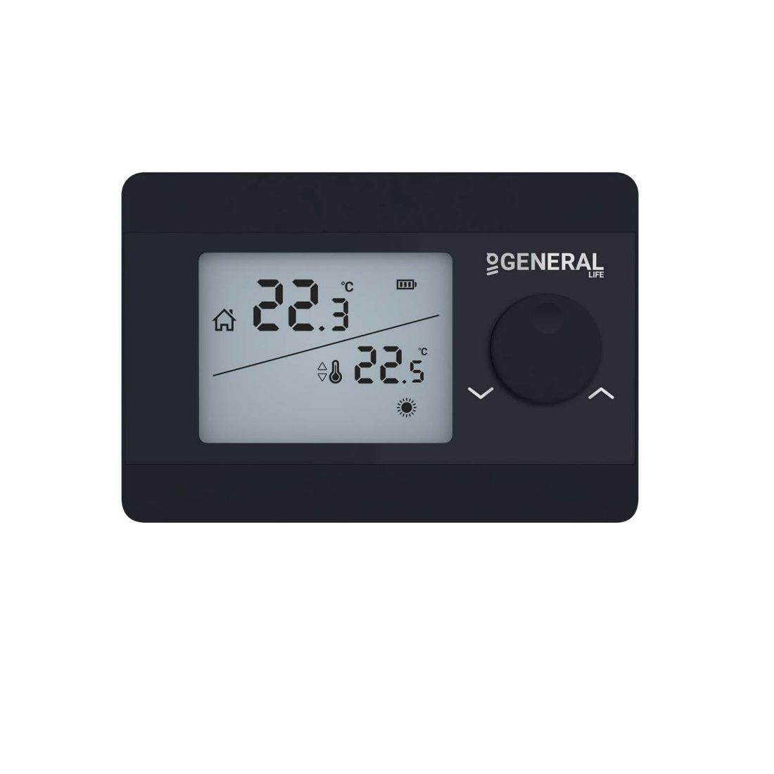 General Heating Ασύρματος Ηλεκτρονικός Θερμοστάτης Χώρου General 1.02.03 HT 250S RF BLACK