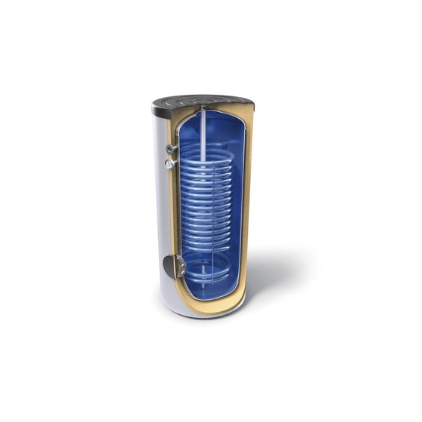 Tesy Boiler Λεβητοστασίου EV 17 S 300 65 με Έναν Εναλλάκτη για Αντλία Θερμότητας – 300lt