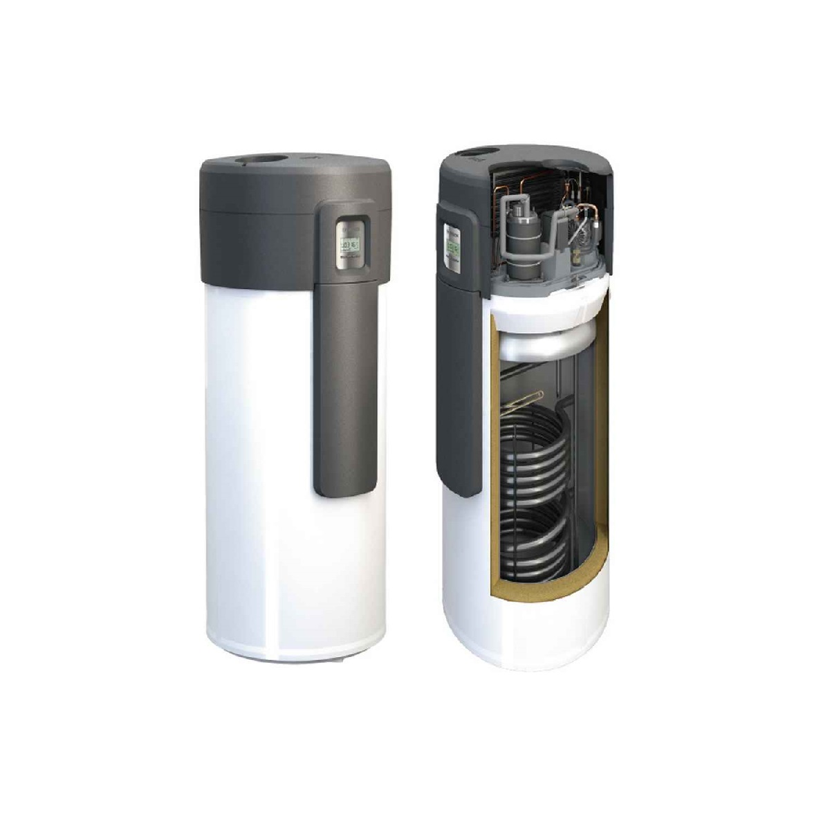 Bosch Αντλία Θερμότητας ΖΝΧ Compress 4000-5000 DW-1CFI 200lt με Ενσωματωμένο Εναλλάκτη