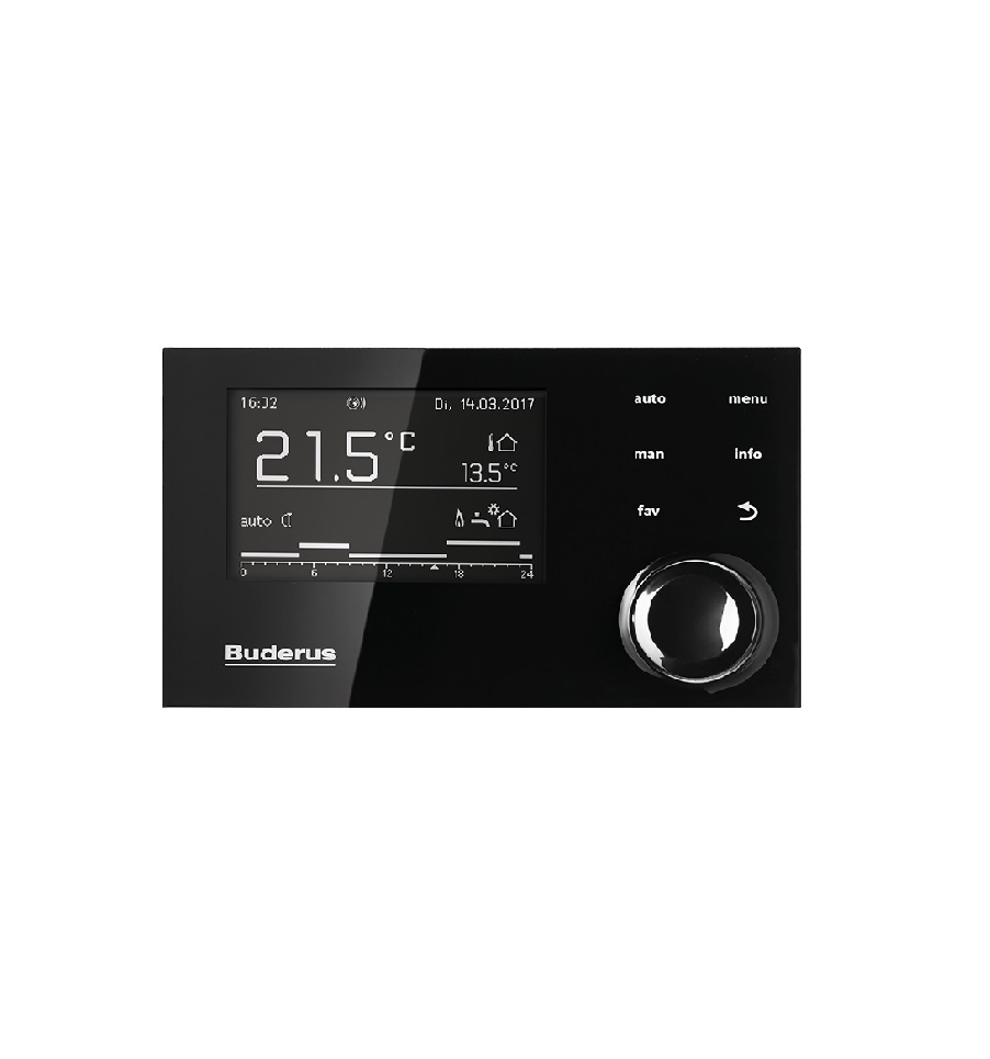 Buderus Θερμοστάτης Logamatic RC 310 – Μαύρος