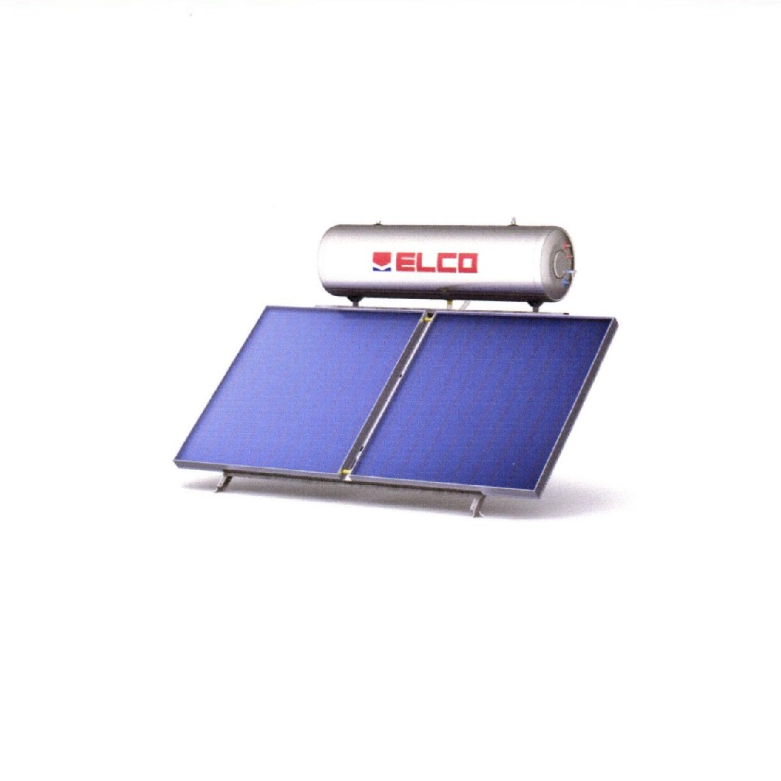 Elco Sol-Tech Ηλιακός Θερμοσίφωνας Glass 130Lt/1,8m² Κλειστού Κυκλώματος με Επιλεκτικό Συλλέκτη με Αναμονή Ανακυκλοφορίας ή Θερμοστοιχείου
