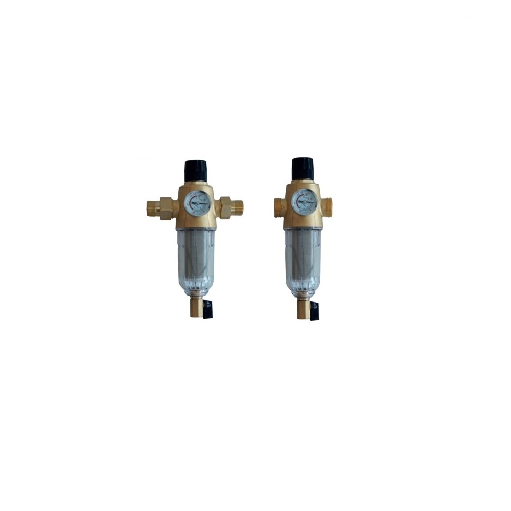 Proteas Filter Αυτοκαθαριζόμενο Φίλτρο 3/4″ ΑΡΣ. & 1″ ΑΡΣ. – 30ΜM με Μειωτή
