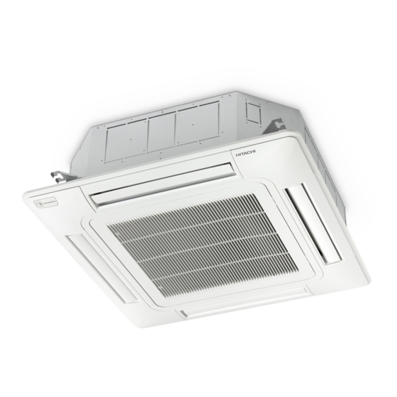 Hitachi Εσωτερική Μονάδα RCI System Free Multi Mini Κασέτα 4 Κατευθύνσεων High Efficiency 25000Btu