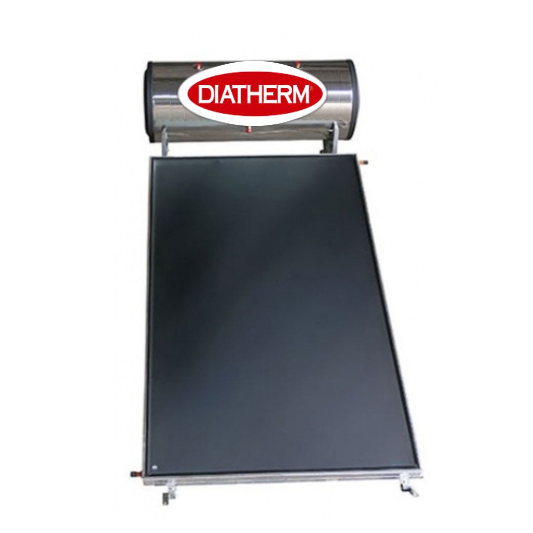 Diatherm by Pansolar Glass με επιλεκτικό συλλέκτη 120Lt/1,5m²